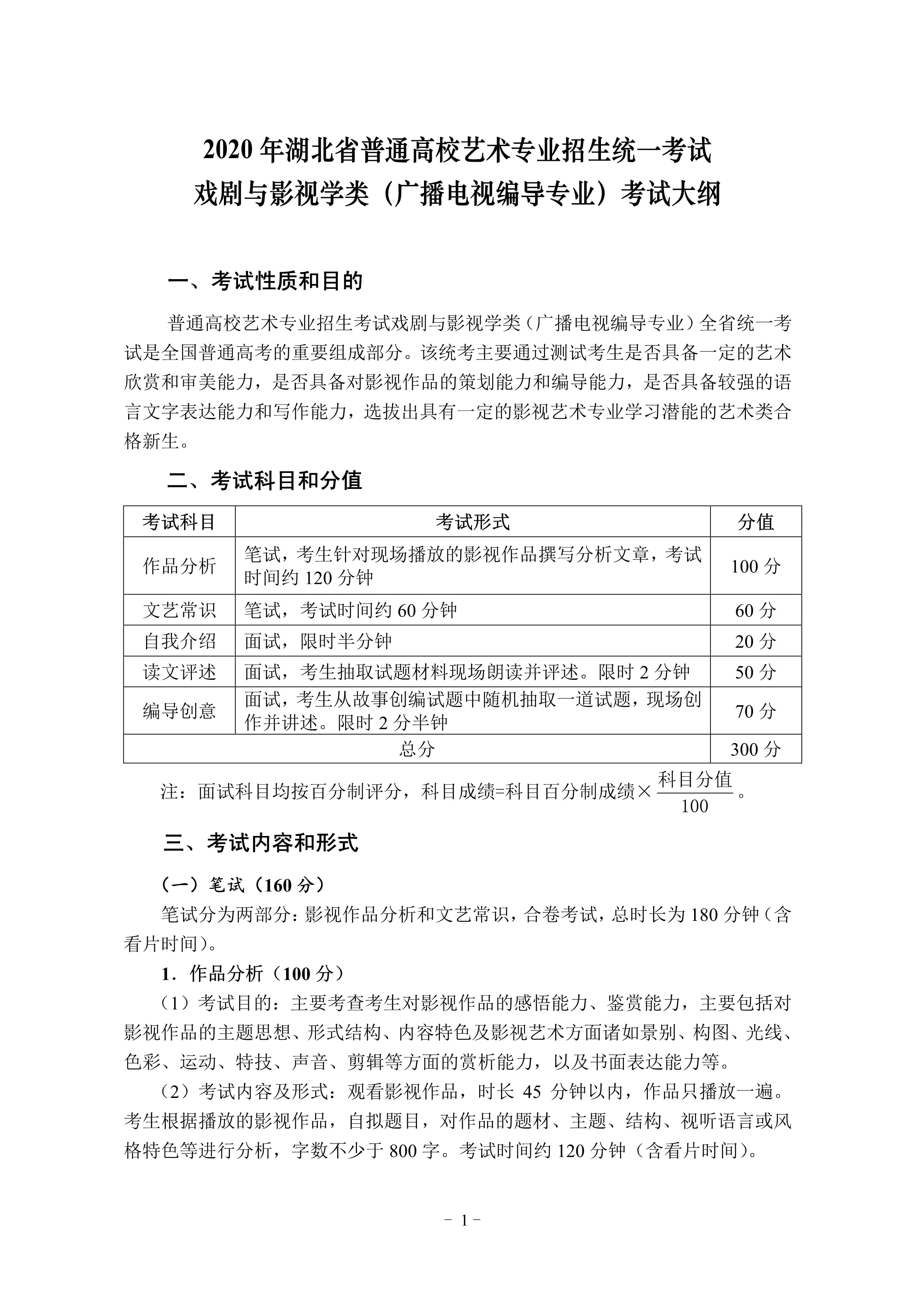 100911112696_02020年湖北省艺术类统考广播电视编导专业考试大纲1_1.Jpeg